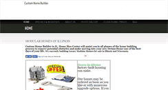 Desktop Screenshot of modularhomesofillinois.com